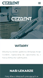 Mobile Screenshot of cezdent.com